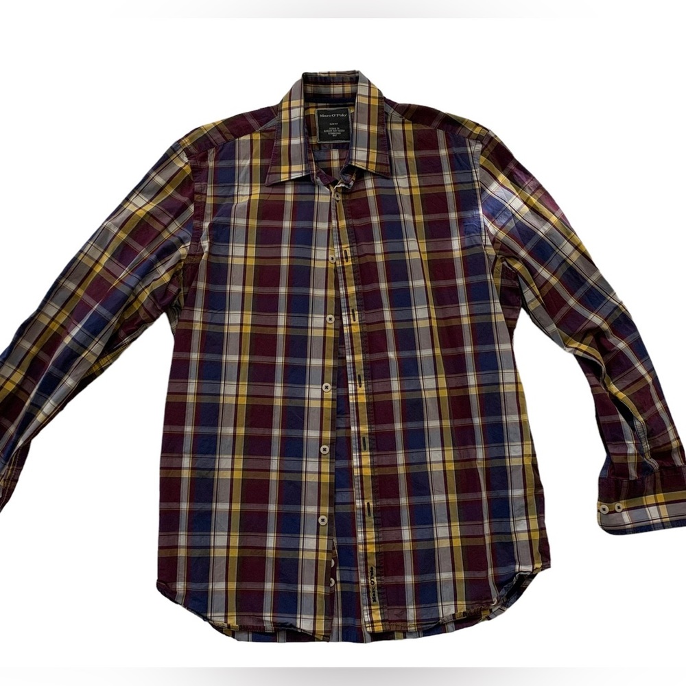 Marc O’Polo Mens Dress Shirt Slim Fit M